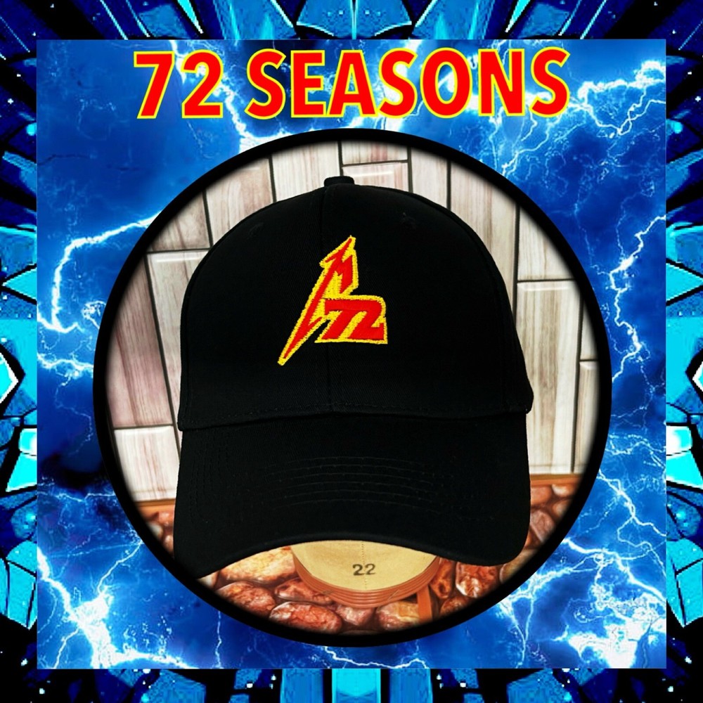 METALLICA M72 TOUR 2024 EMBROIDERED HAT🇺🇸ADJUSTABLE BACK