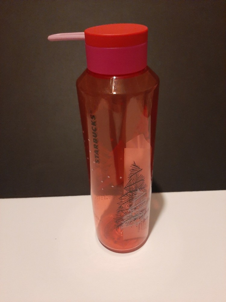 Starbucks Venti 24oz 2021 Holiday Tree Reusable Cold Cup Water Bottle