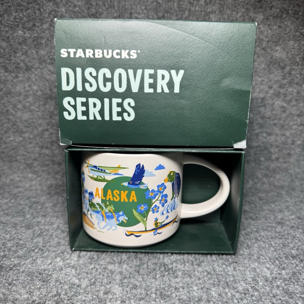 STARBUCKS DISCOVERY SERIES MUG — ALASKA NEW w BOX