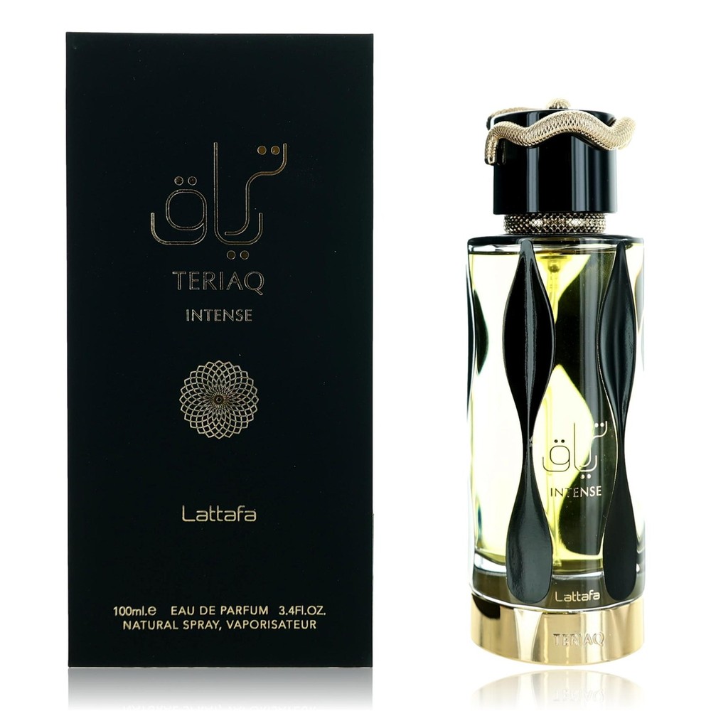 Teriaq Intense by Lattafa, 3.4 oz EDP Spray for Unisex
