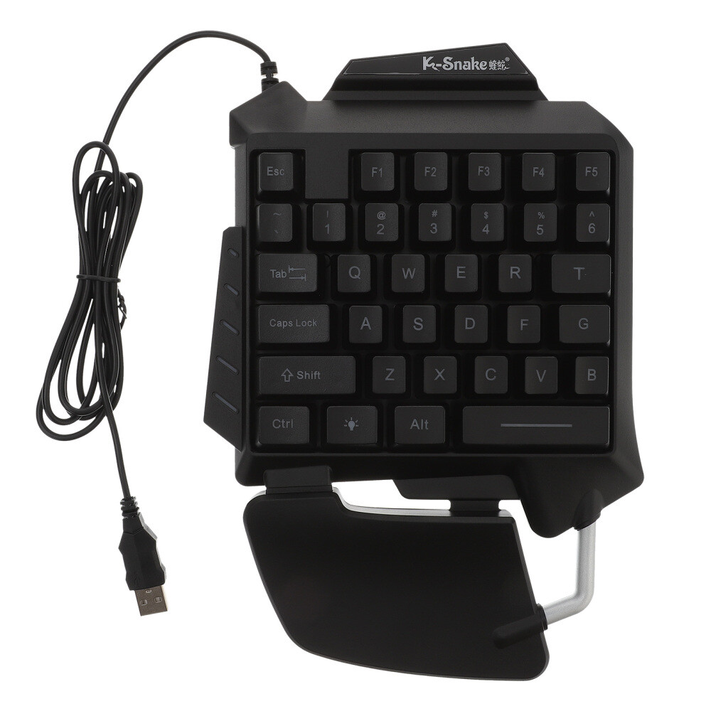 Compact Half-Sized Mechanical Gaming Keyboard for Enhanced Gaming Performance