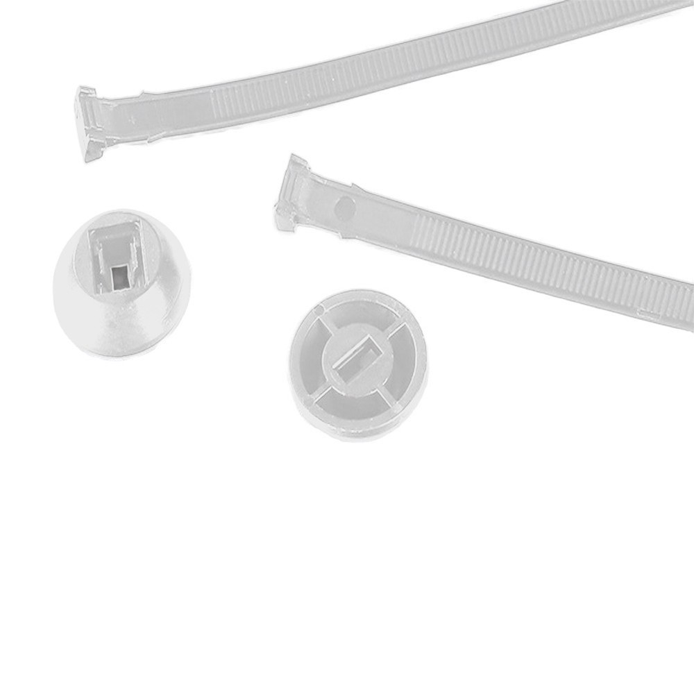 Self Locking Nylon Cable Ties 150 Pack for Automotive Fastening and Repairs