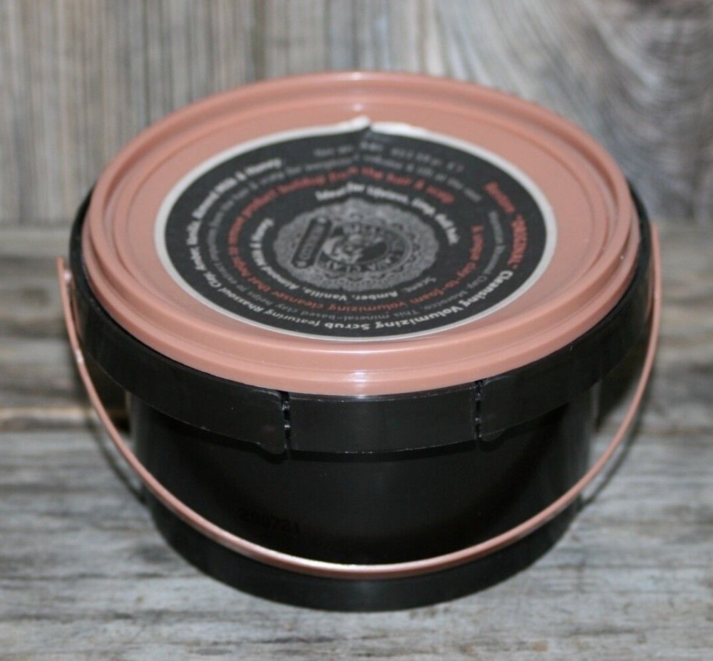 Tweak'd by Nature NEW Restore Amber, Vanilla Cleansing Volumizing Scrub 16oz Tub