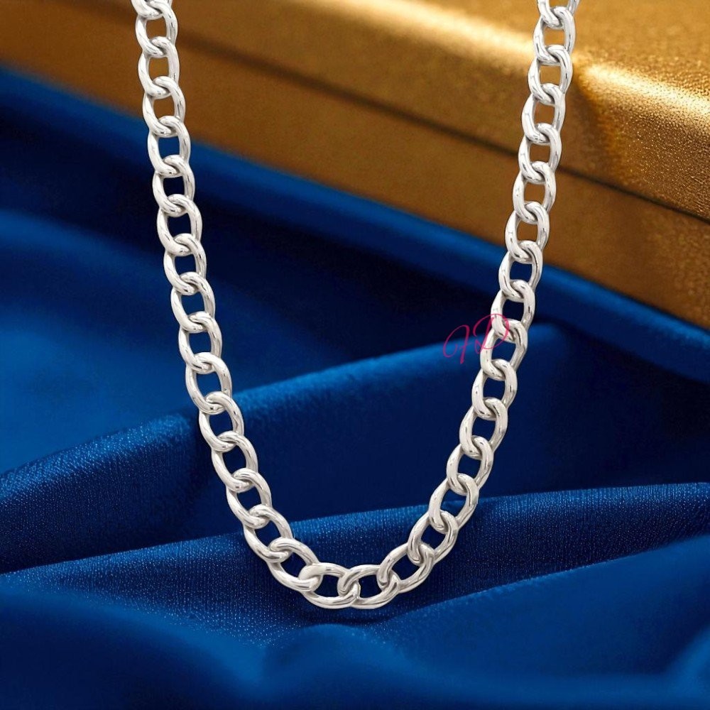 950 Platinum Miami Cuban Chain Length 20 Inches Necklace Width 6.74 mm
