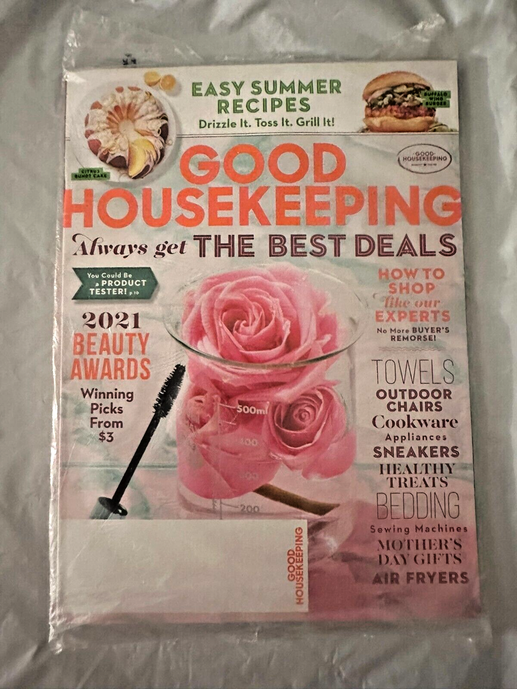 Good Housekeeping Magazine Best Deals Beauty Awards Easy Summer Recipes 2021