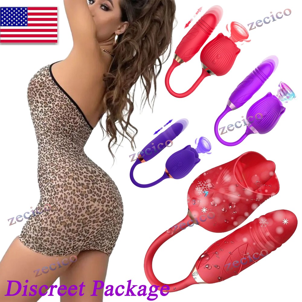 2025 Rose Massager - Anniversary Birthday Gift for Her with Vibration & Licking