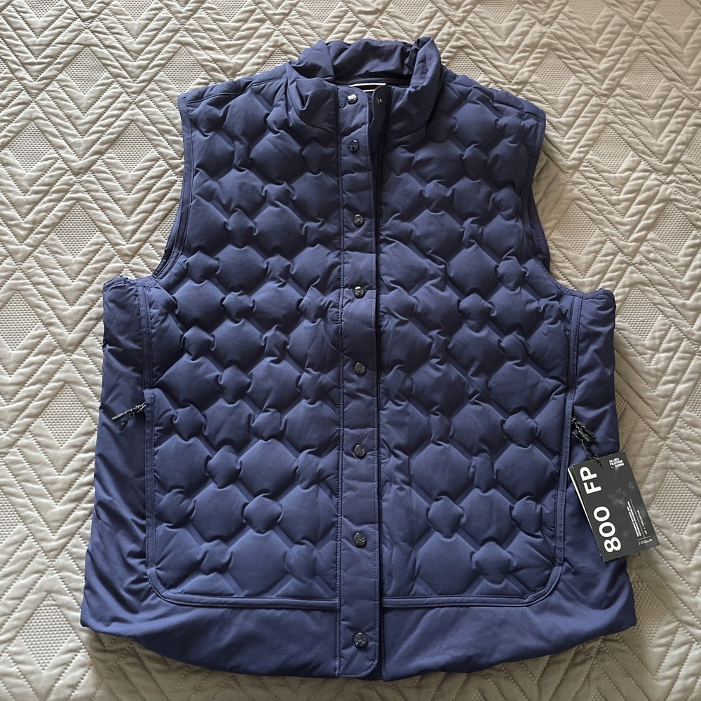 NWT $250 Under Armour Storm Sportstyle Insulated Vest 800 FP Blue Mens L 1388533