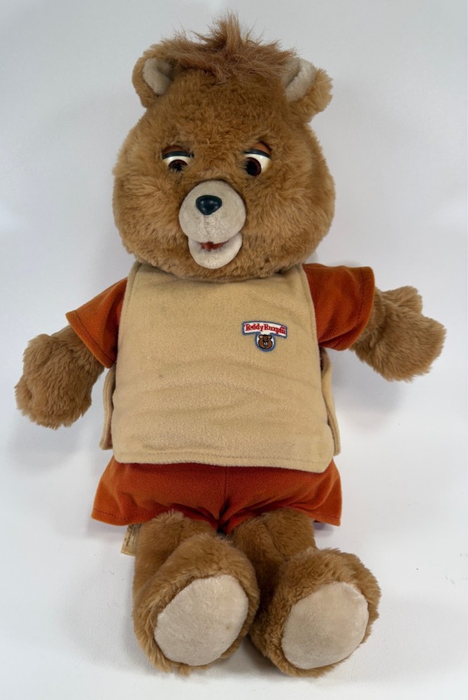 1985 Vintage Teddy Ruxpin Talking Doll by Worlds of Wonder WOW