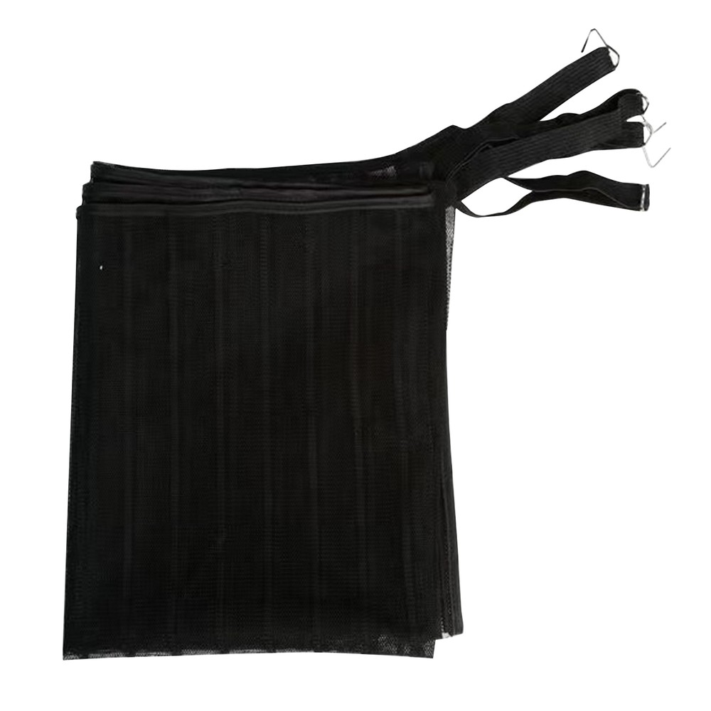 3pcs Dustproof Mesh Grill Cover Car Bumper Vent Grille Net Universal Black