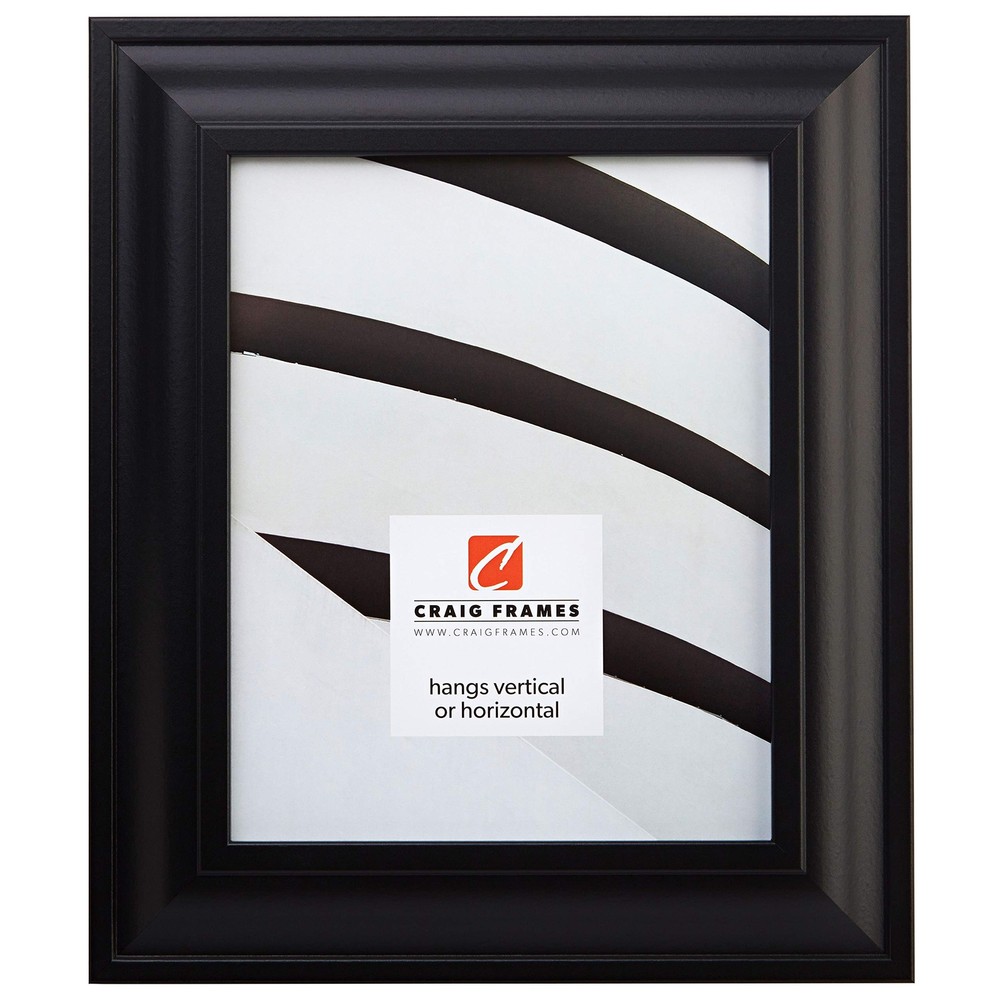 14x22-Inch Black Smooth Wrap Finish 2-Inch Wide Picture Frame 21834700BK