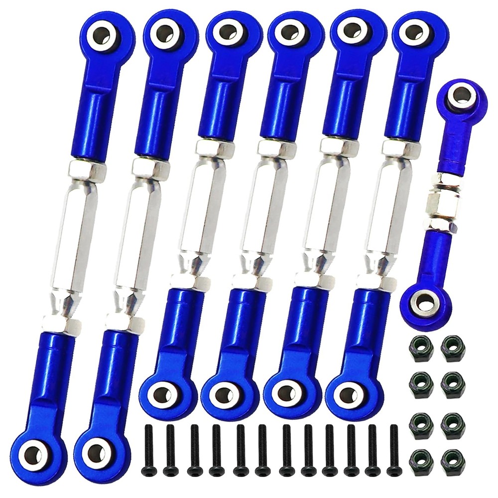 Adjustable Stainless Steel Turnbuckle Camber Links with Rod Ends Set
