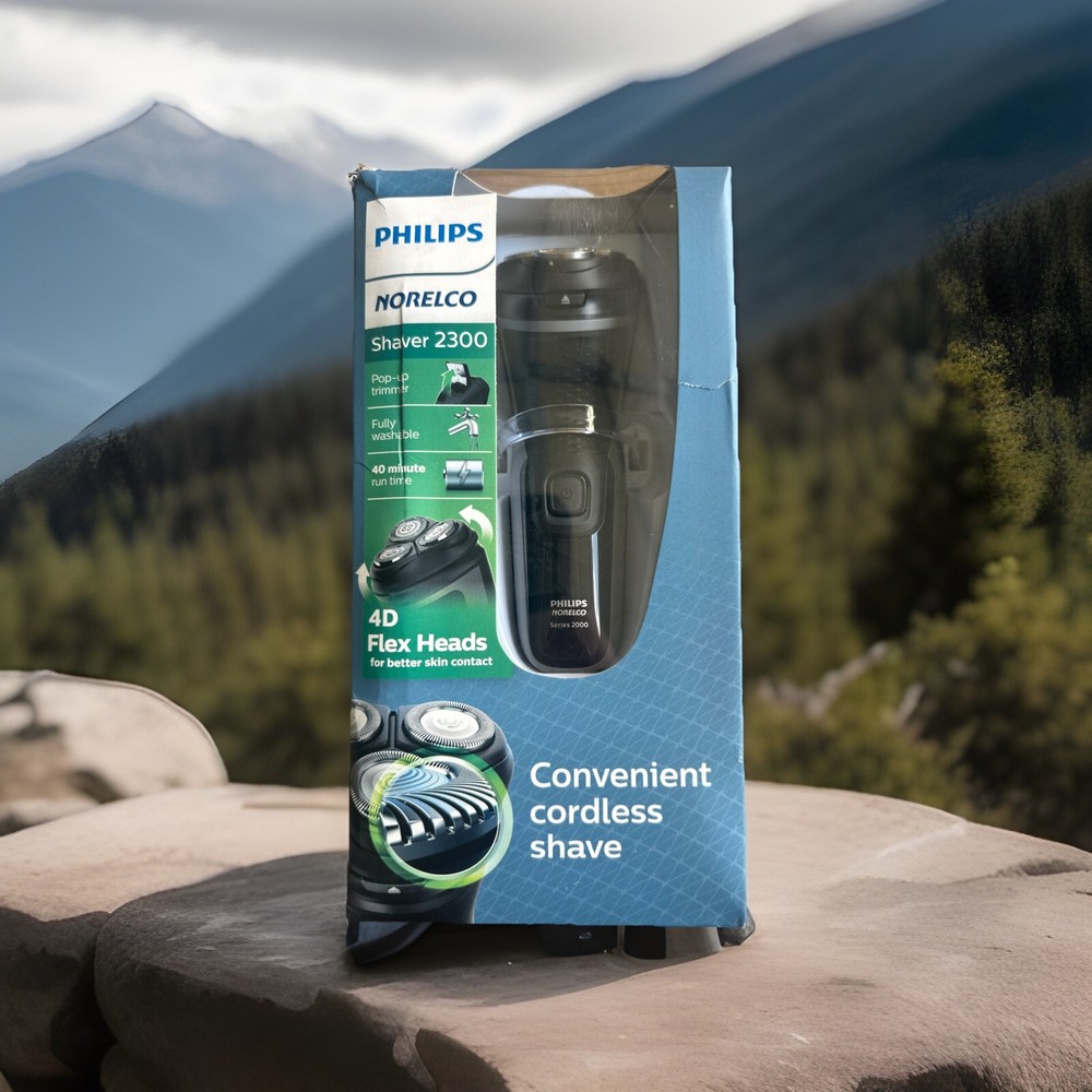 Philips Norelco 2300 Cordless Dry Electric Shaver for Men S121181