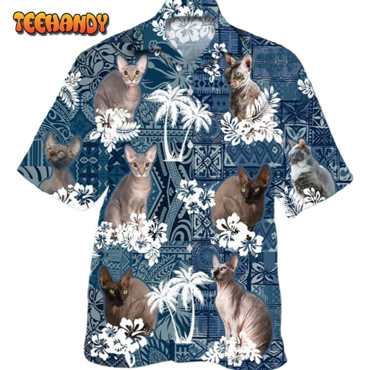 Donskoy Hawaiian Shirt 3D Full Printed Cat Hawaiian Shirt For Men Woman