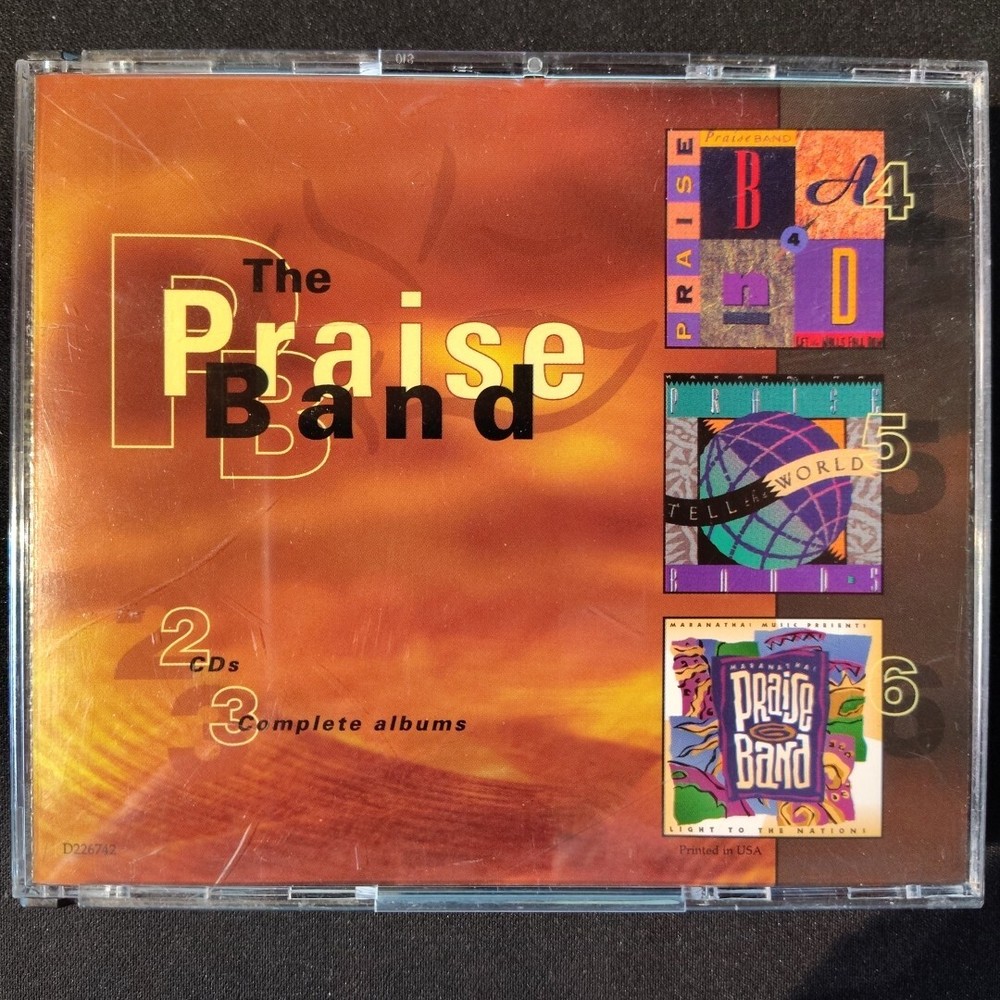 THE PRAISE BAND (4/5/6) Limited Collector Series 2 CDs 30 Songs - VG