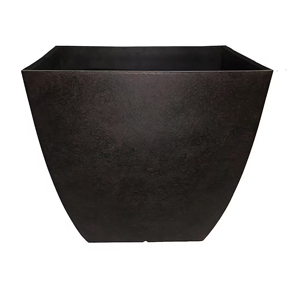Newland 40 Qt High Density Resin Square Outdoor Coffee Table 16x13.5 Inches