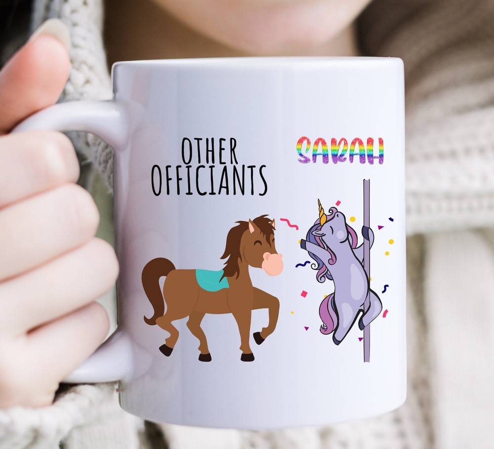 Wedding Officiant Gift Officiant Mug Other Officiant Unicorn Mug Funny Officiant