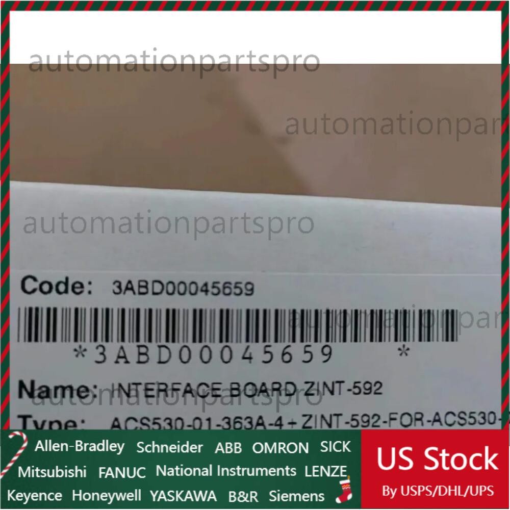 ZINT-592 ABB Power Board Drive Motherboard Brand New in Box US Free TAX