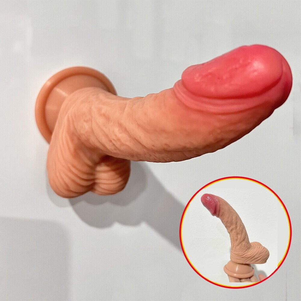 5 Inch Realistic Dildo Small Beginner Penis Cock Prostate Butt Plug Anal Sex Toy
