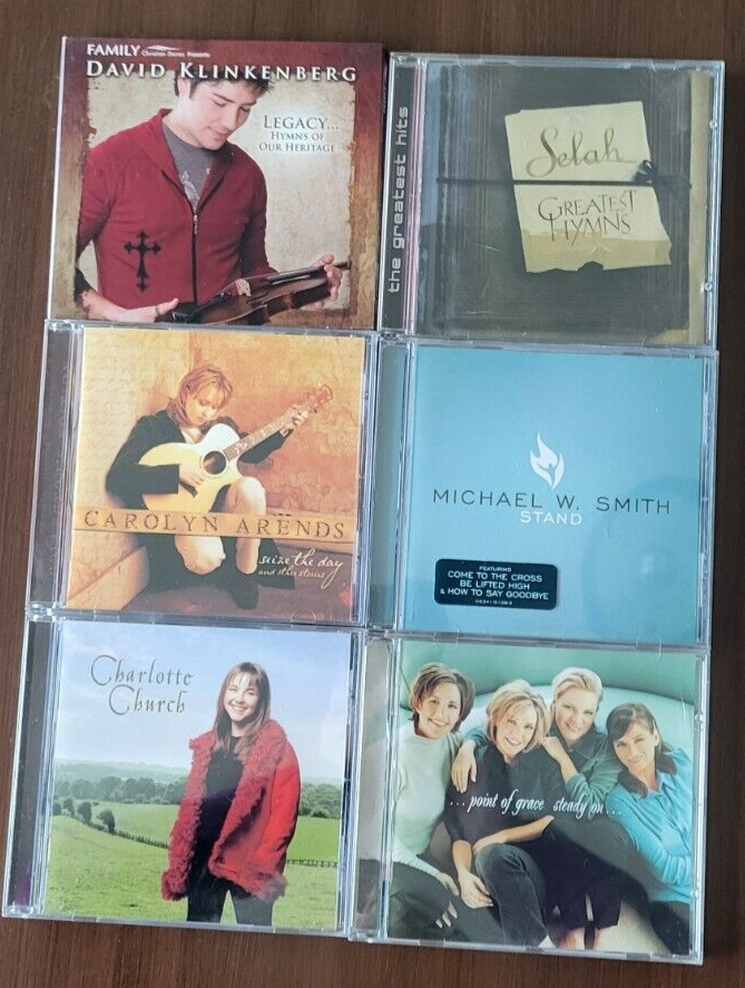 Six Christian Music CDs by Various Artists