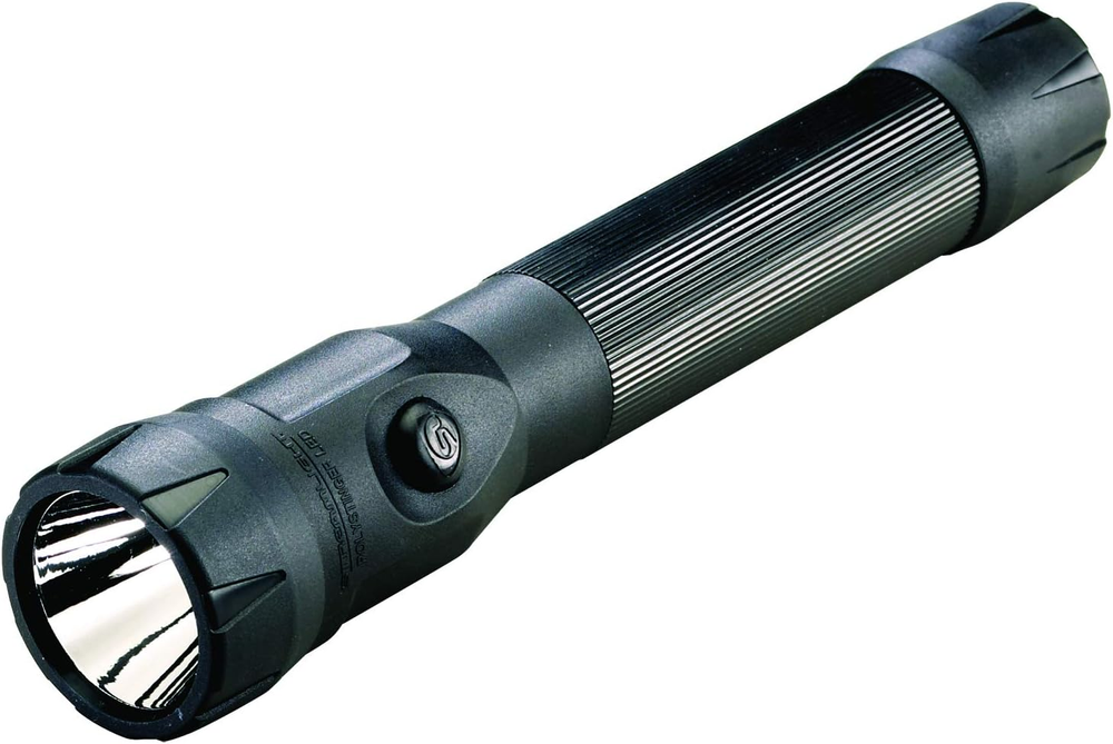 76833 Polystinger DS LED Flashlight with 120-Volt AC Charger and 1 Piggyback Hol