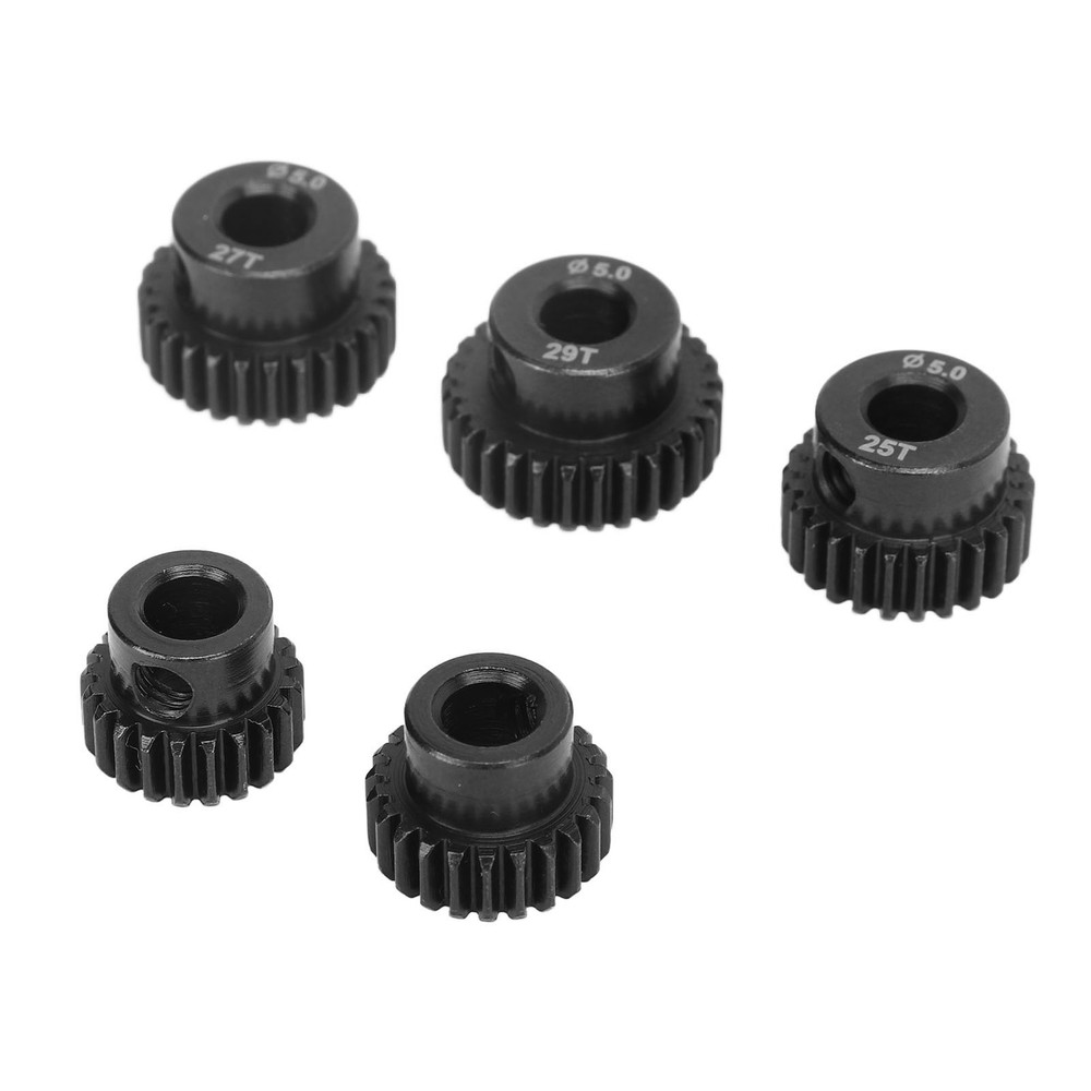 48DP Alloy Steel Pinion Gear Set 5.0mm 21T-29T for RC Motors