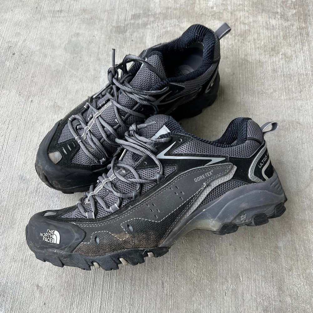 Vintage Y2K The North Face Gorp Core Black Hiking Trail Sneakers  