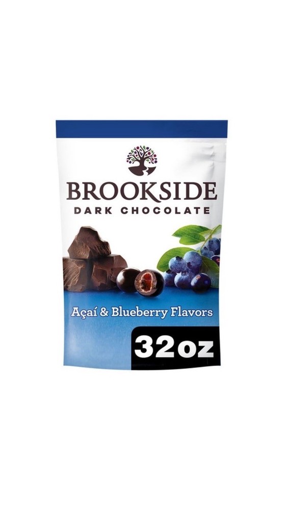 Brookside Dark Chocolate Açaí Blueberry Assortment Bag 32oz Snack Pantry