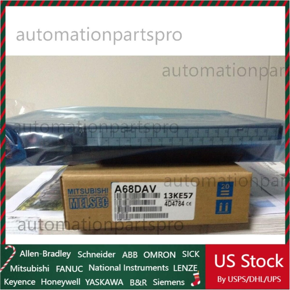 1PC New Mitsubishi A68DAV PLC Analog Output Unit MELSEC Fast Shipping