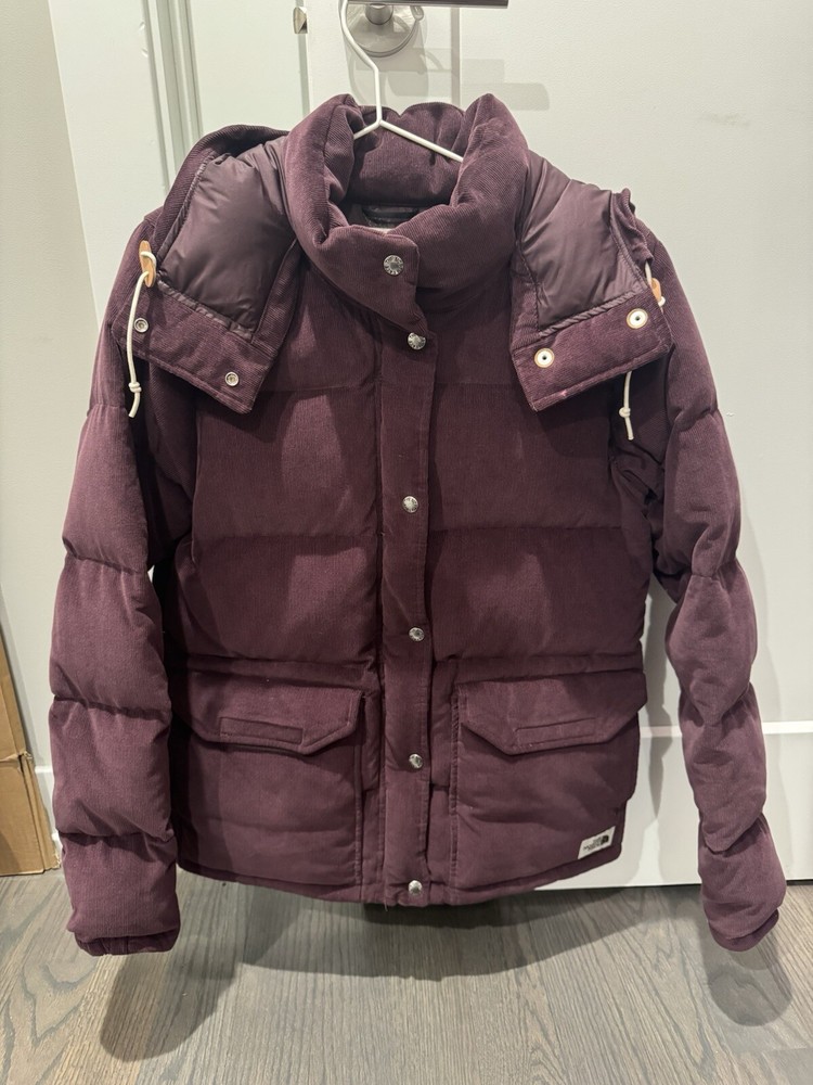 North Face Women’s Sierra Down Corduroy Jacket Size Small  