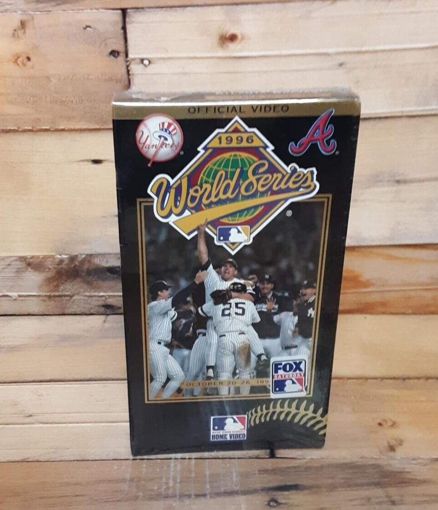 World Series 1996 VHS VCR Tape Sealed / New Fox