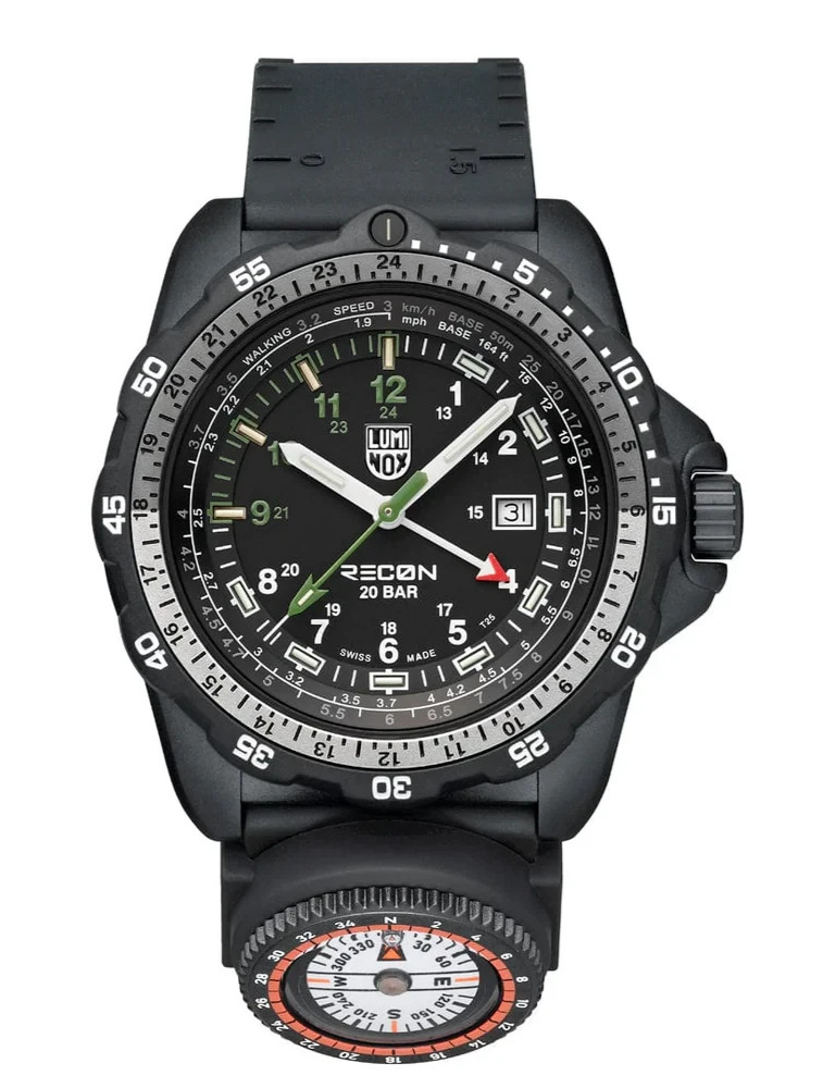 Luminox RECON Nav Spec Outdoor 46 mm XL.8837.2 Swiss Made Watch Sapphire Crystal