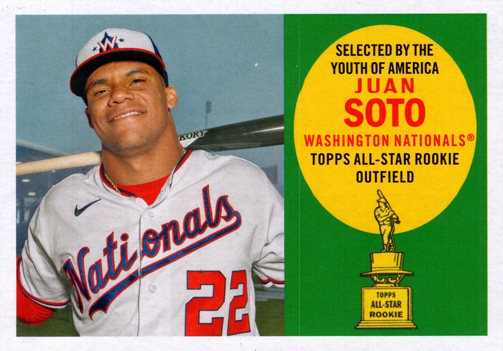 Juan Soto#60AR-JS Rookie 1960 All-Star Rookies 2020 Topps Archives RC