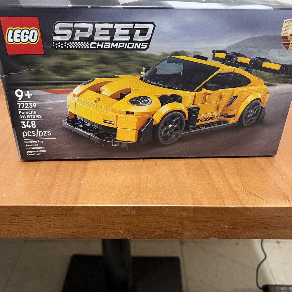 LEGO Speed Champions Porsche 911 GT3 RS 77239 348 pcs Complete Set