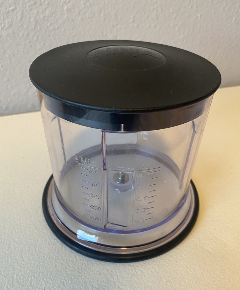 Ninja QB1004 Master Prep Pro 16oz 2-Cup Food Processor Bowl with Lid  