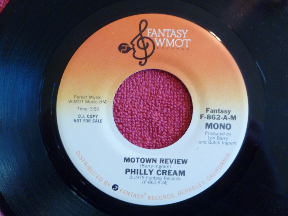 PHILLY CREAM Motown Review 45 rpm PROMO Fantasy WMOT 1979 Mono/Stereo DISCO