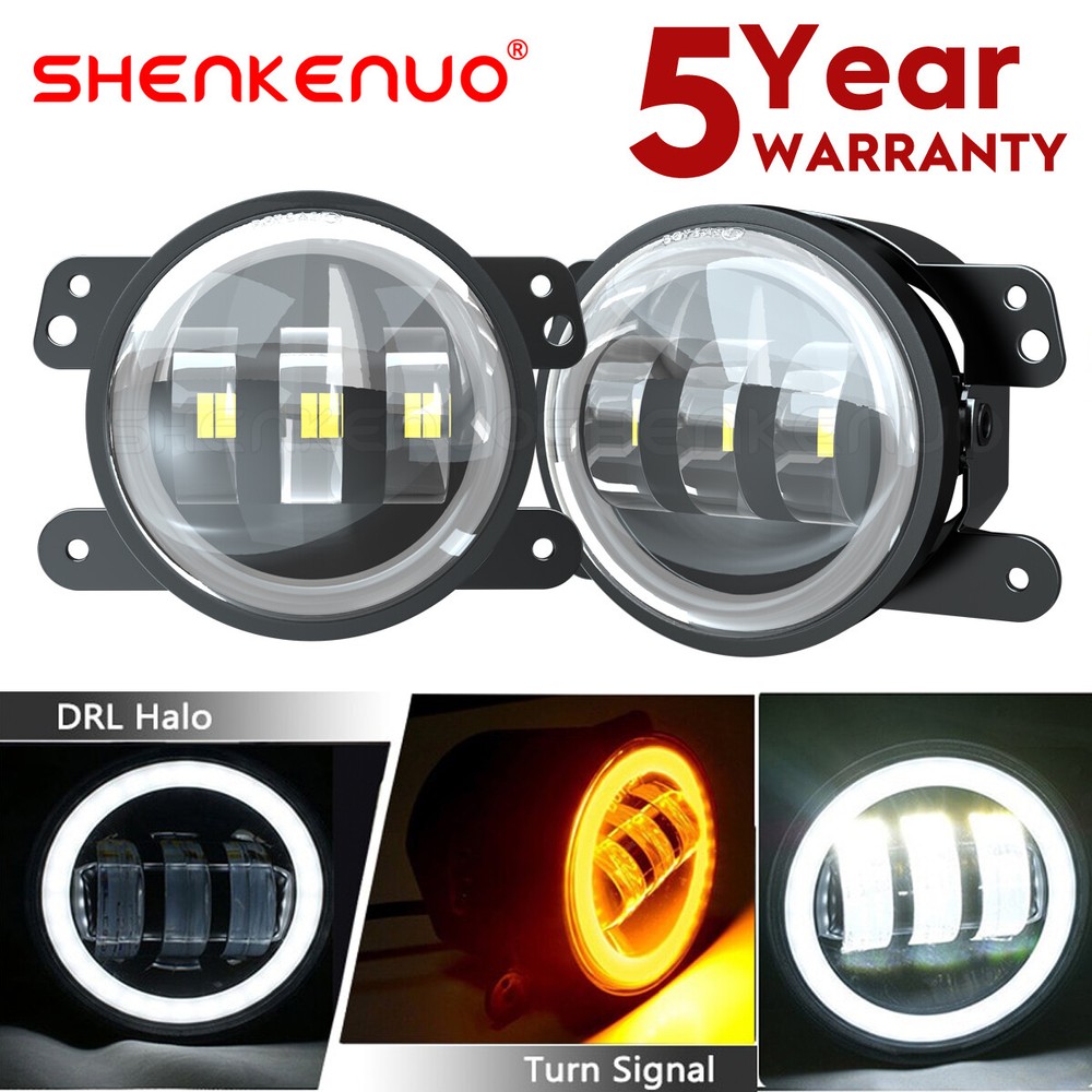 2X Front LED Fog Light for Toyota Yaris Camry Corolla Sienna Tundra 4Runner RAV4