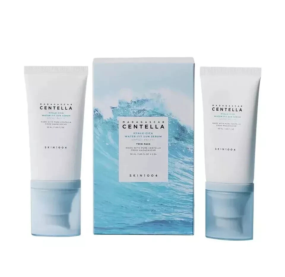 SKIN1004 - Madagascar Centella Hyalu-cica Water-Fit Sun-serum SPF50+ (Twin Pack)
