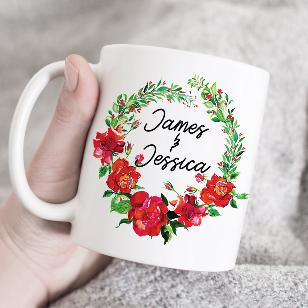 Custom Name Coffee Mug Anniversary Gift Gift For Her Gift For Him Anniversary