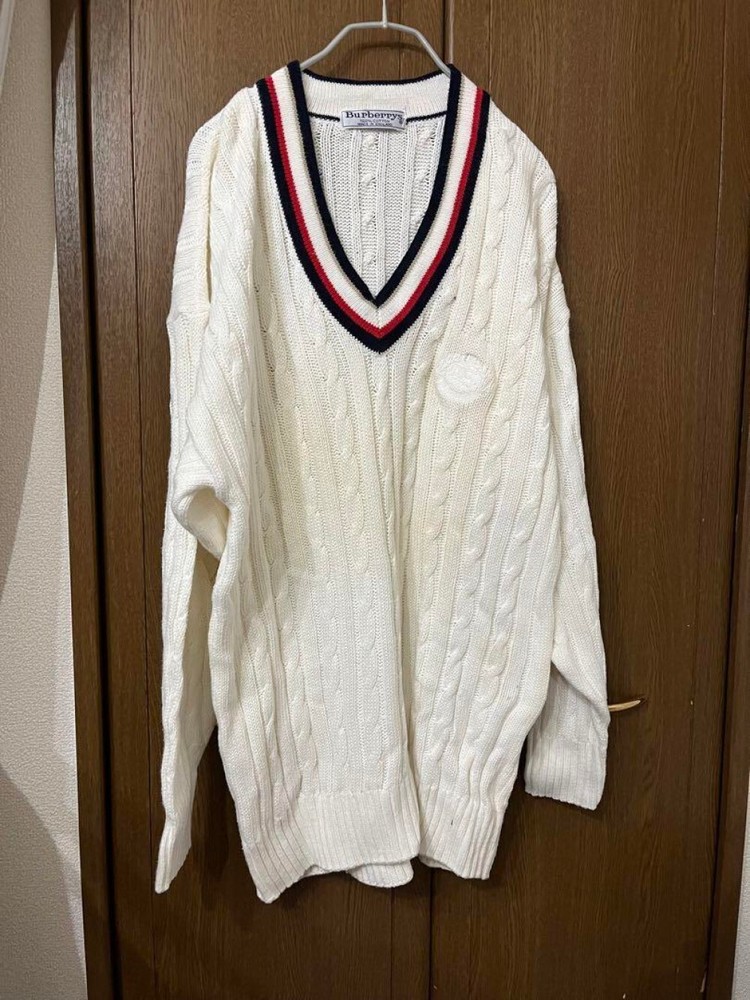 Burberry knit sweater Men's Fashion from Japan