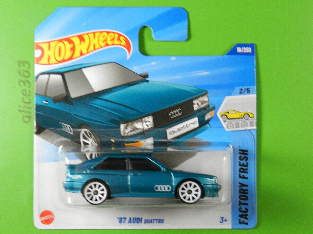 Hot Wheels 2025 - '87 Audi Quattro - Factory Fresh - 16 - New In OVP