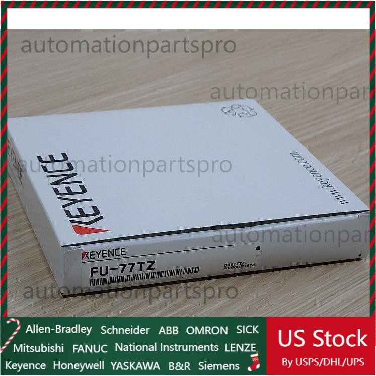 Keyence FU-77TZ Fiber Optic Sensor FU77TZ Digital Fiber Unit New In Box 1PC