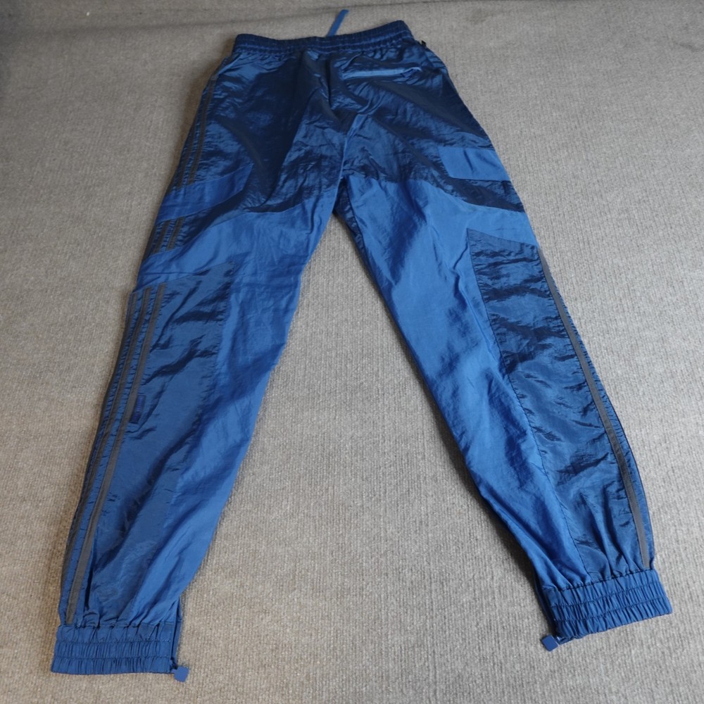 Adidas Mens Pants Small Blue Version Series Side Stripe