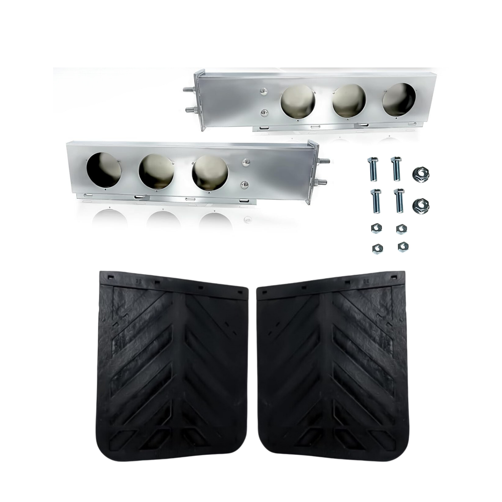 Stainless Steel TORQUE Semi Truck Mud Flap Hanger 30