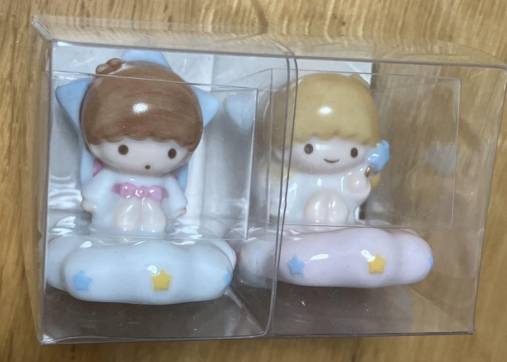 Kiki & Lala Little Twin Stars Ceramic Chopstick Rest Set