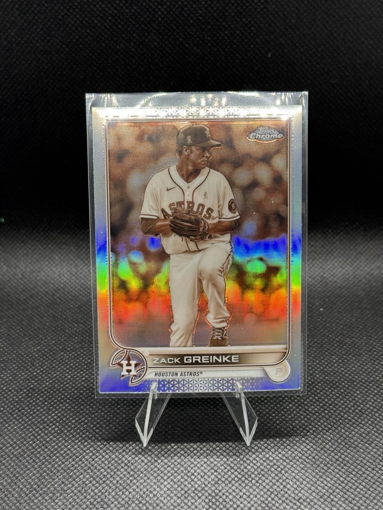 2022 Topps Chrome Sepia Refractor #5 Zack Greinke Baseball Card