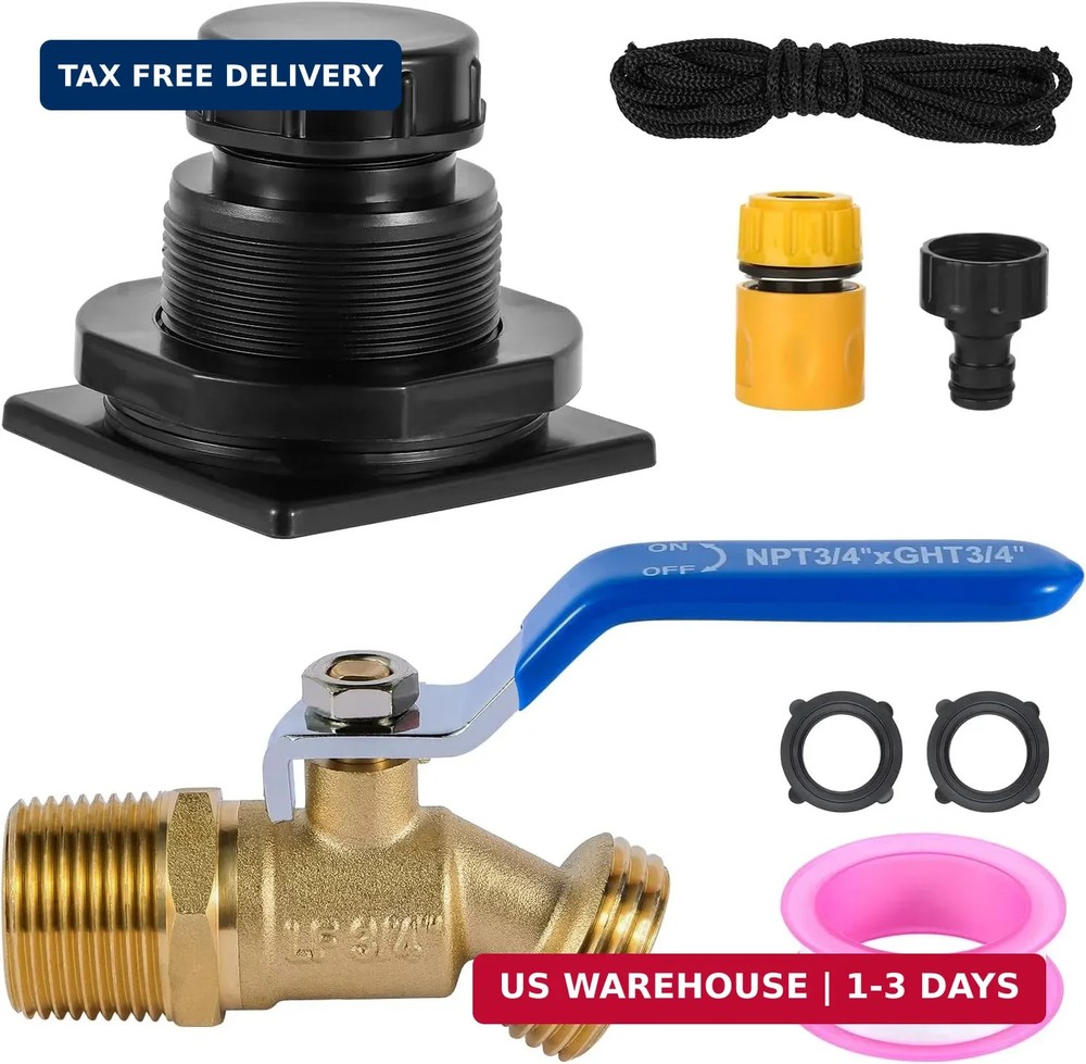 Stock Tank Drain Plug Kit for rubbermaid Stock Tank Drain Plug(for rubbermaid Co