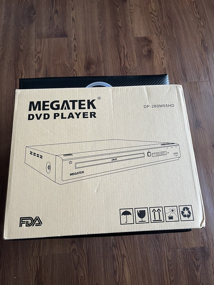 MegaTek DP-260M55HD DVD Player Open Box Condition