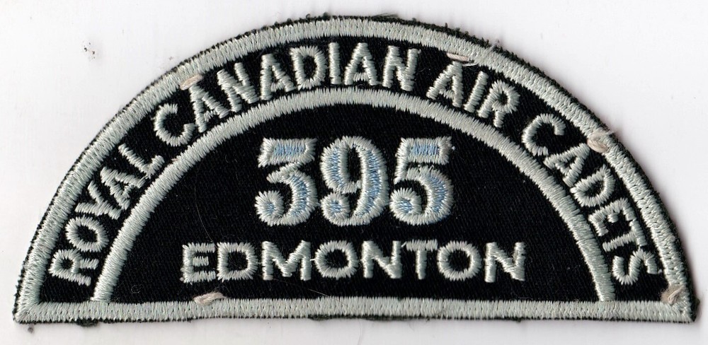 Edmonton 395 Royal Canadian Air Cadets Patch  icszc14