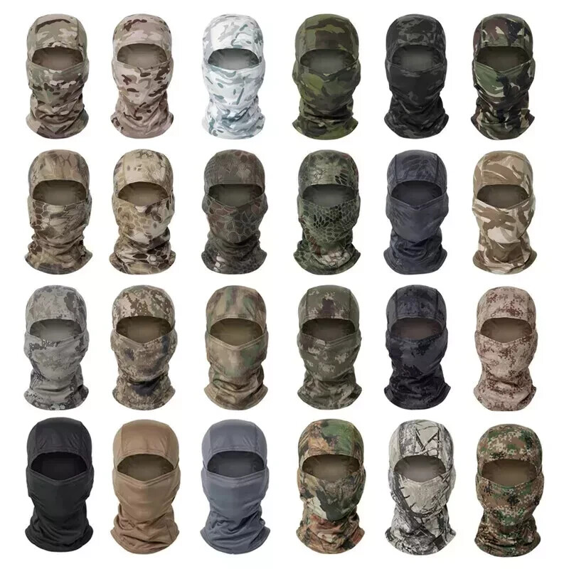 Tactical Military Balaclava Camouflage Face Mask Hunting Neck Tube Hood Ski MASk