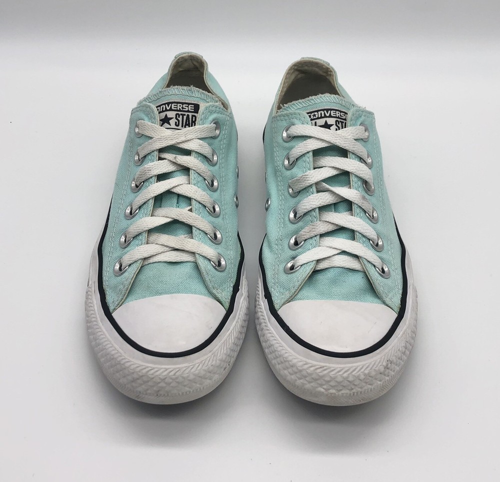 Converse Chuck Taylor All Star Low Top Sneakers in Aruba Blue - Women's 7 Men's 5
